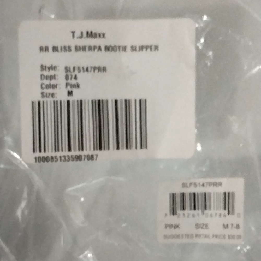 New With Tags Pink Color Memory Foam Slippers - Picture 7 of 16